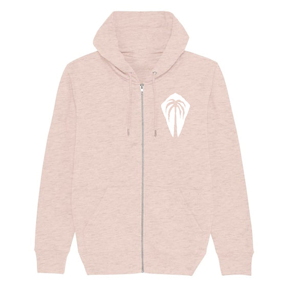 Pink Surf Zip Hood