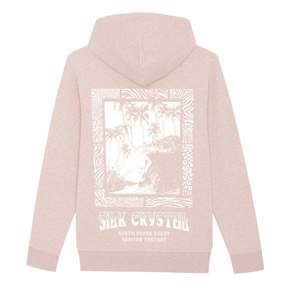 Pink Surf Zip Hood